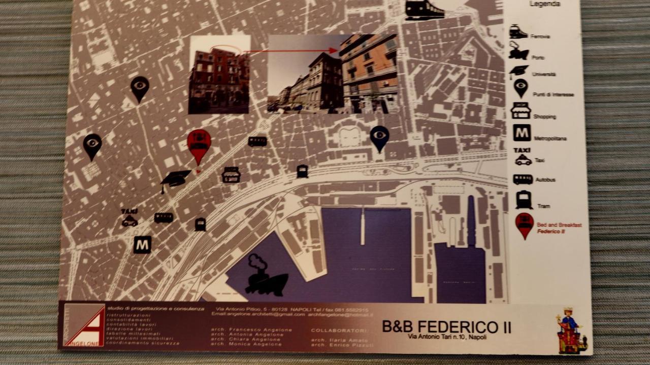 B&B Federico II Наполи Екстериор снимка